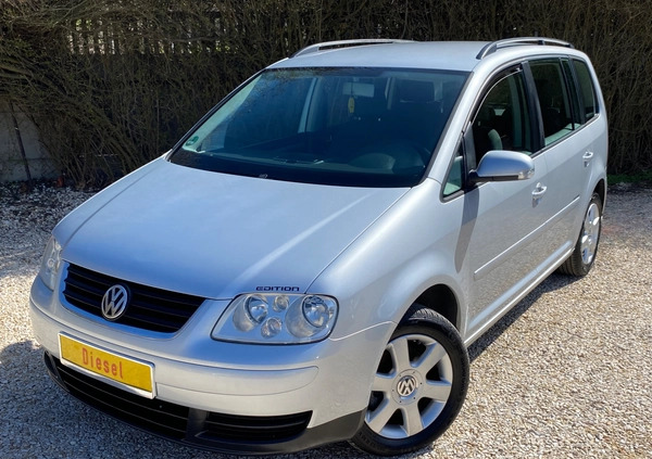 Volkswagen Touran cena 13900 przebieg: 202158, rok produkcji 2006 z Kłodzko małe 232